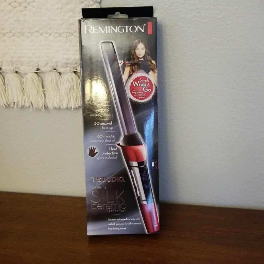 Remington curling wand